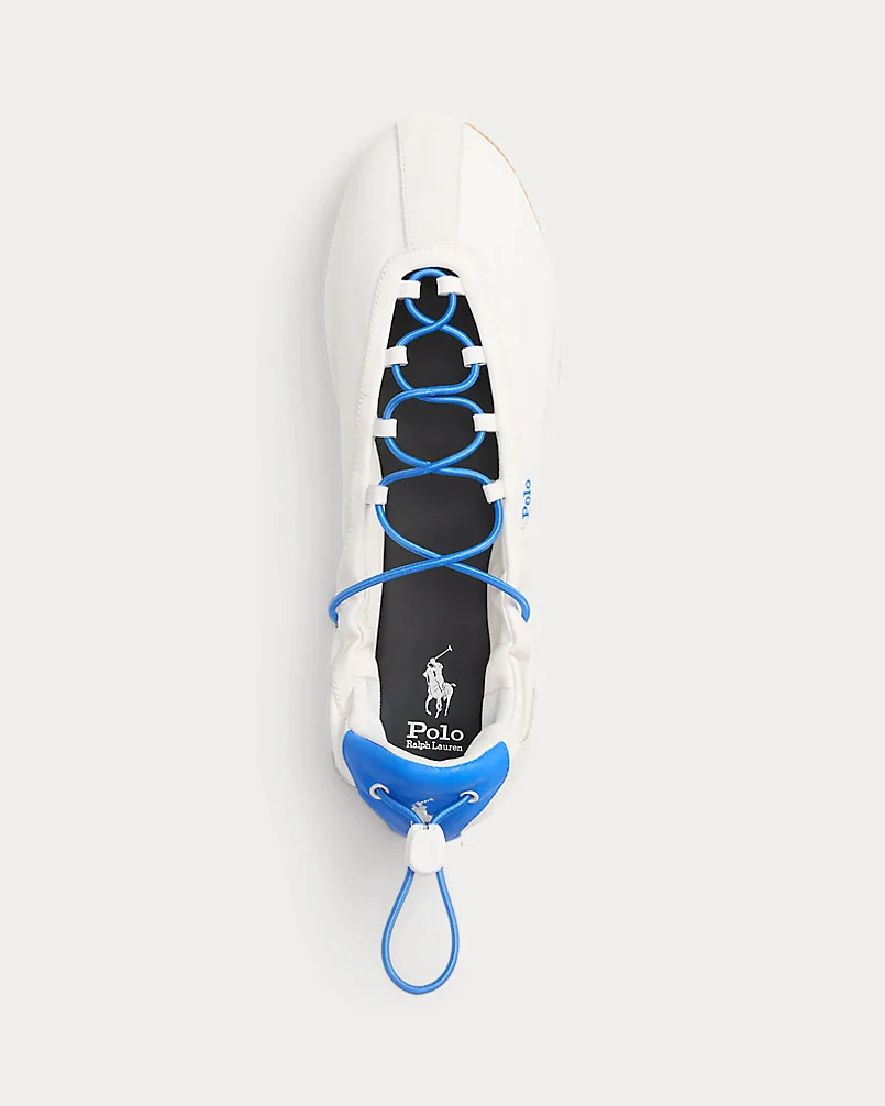 Кроссовки-балетки на шнуровке из нейлона — 4