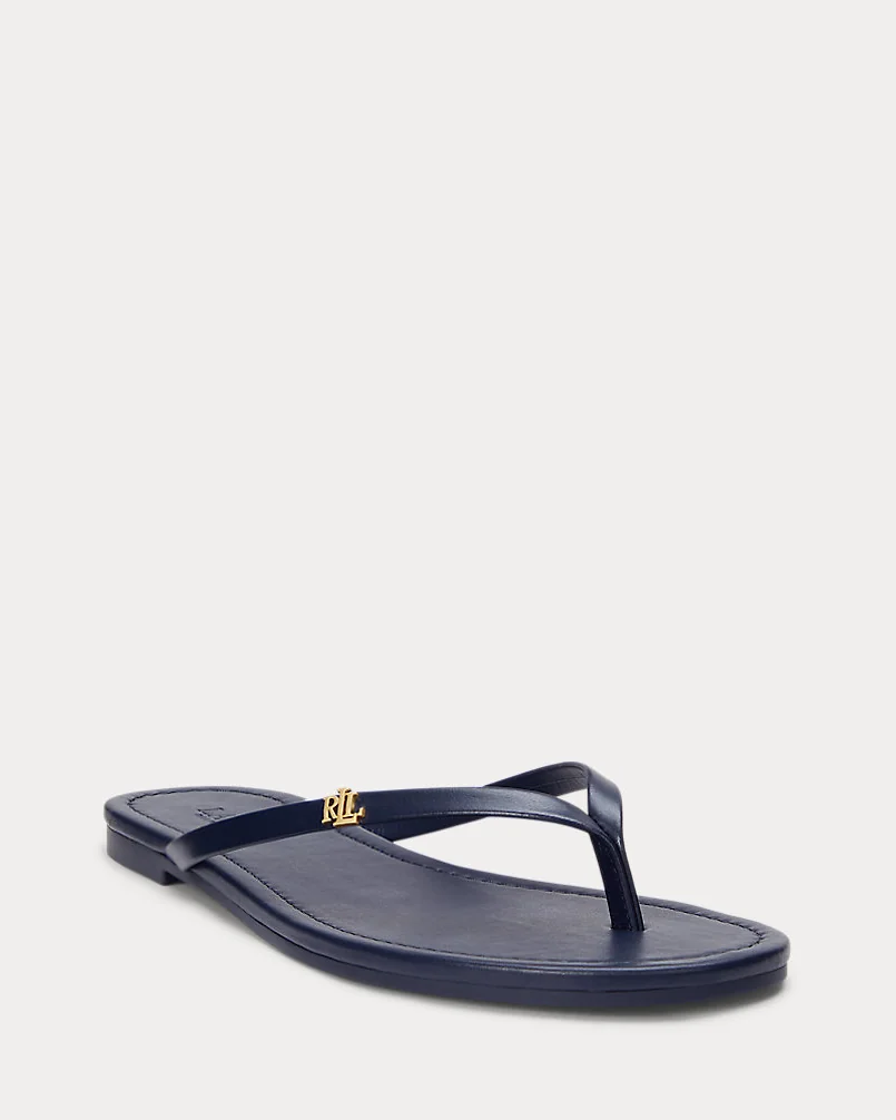 Кожаные вьетнамки Ralph Lauren Raquel — 2