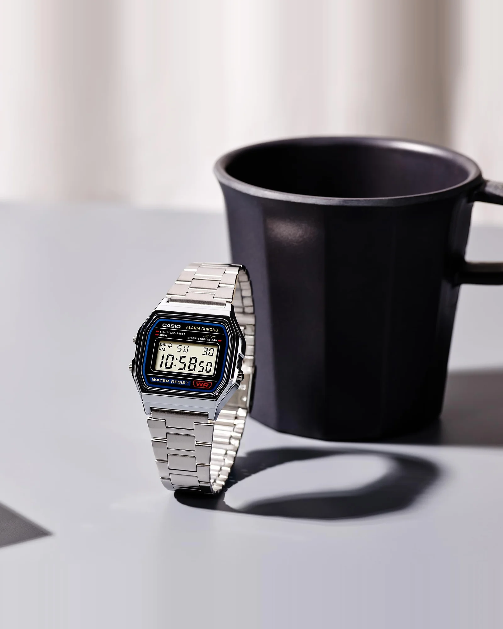 Часы наручные электронные Casio A158WA — 2