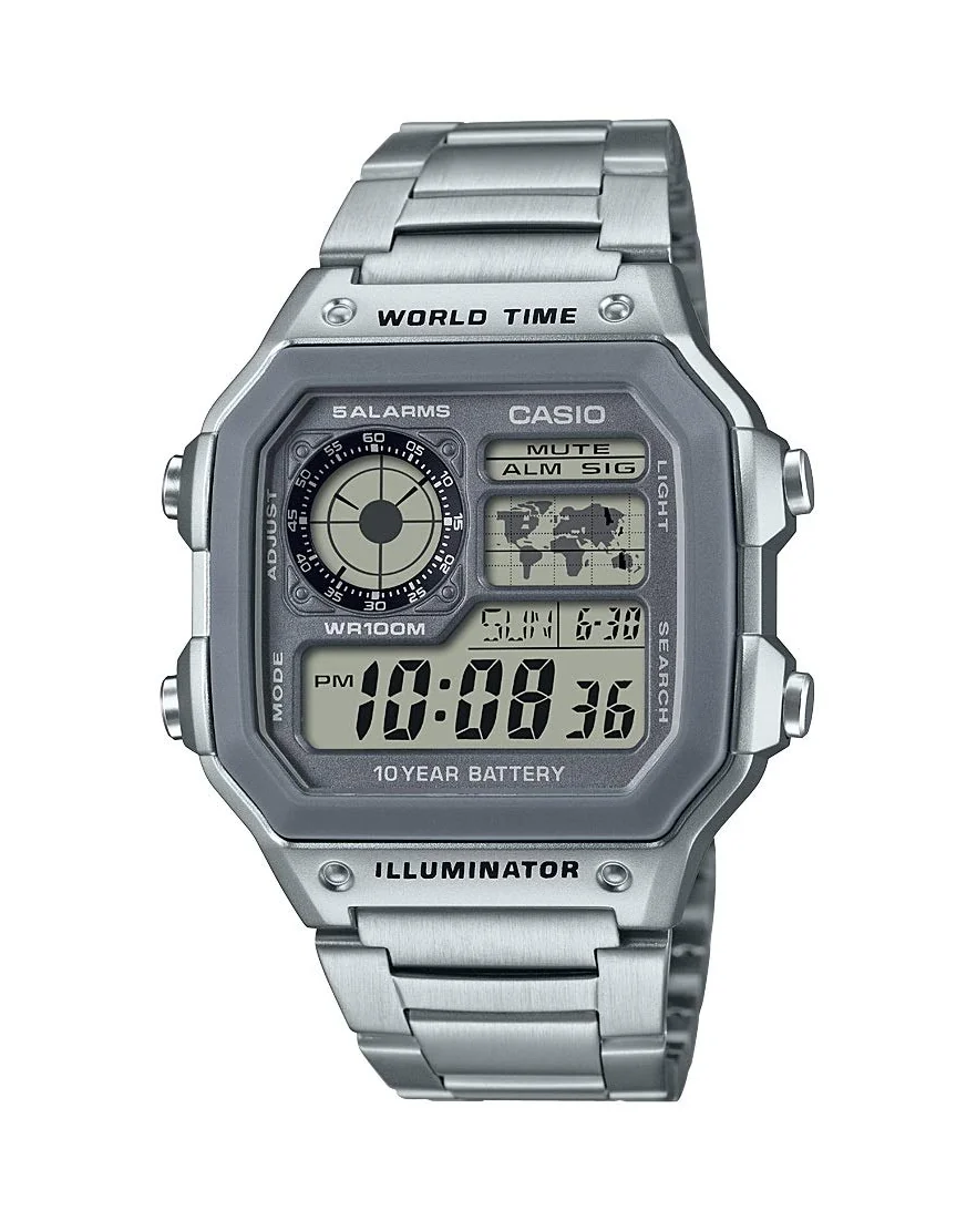 Casio AE1200WH, мужские цифровые часы — 1