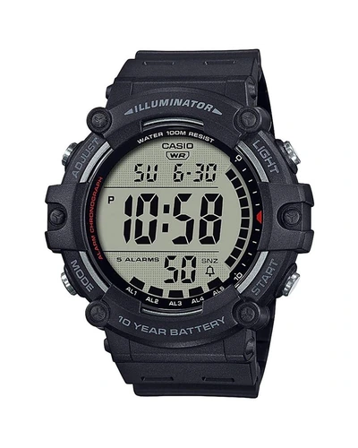 Casio Illuminator AE1500WH Цифровые часы с LED подсветкой