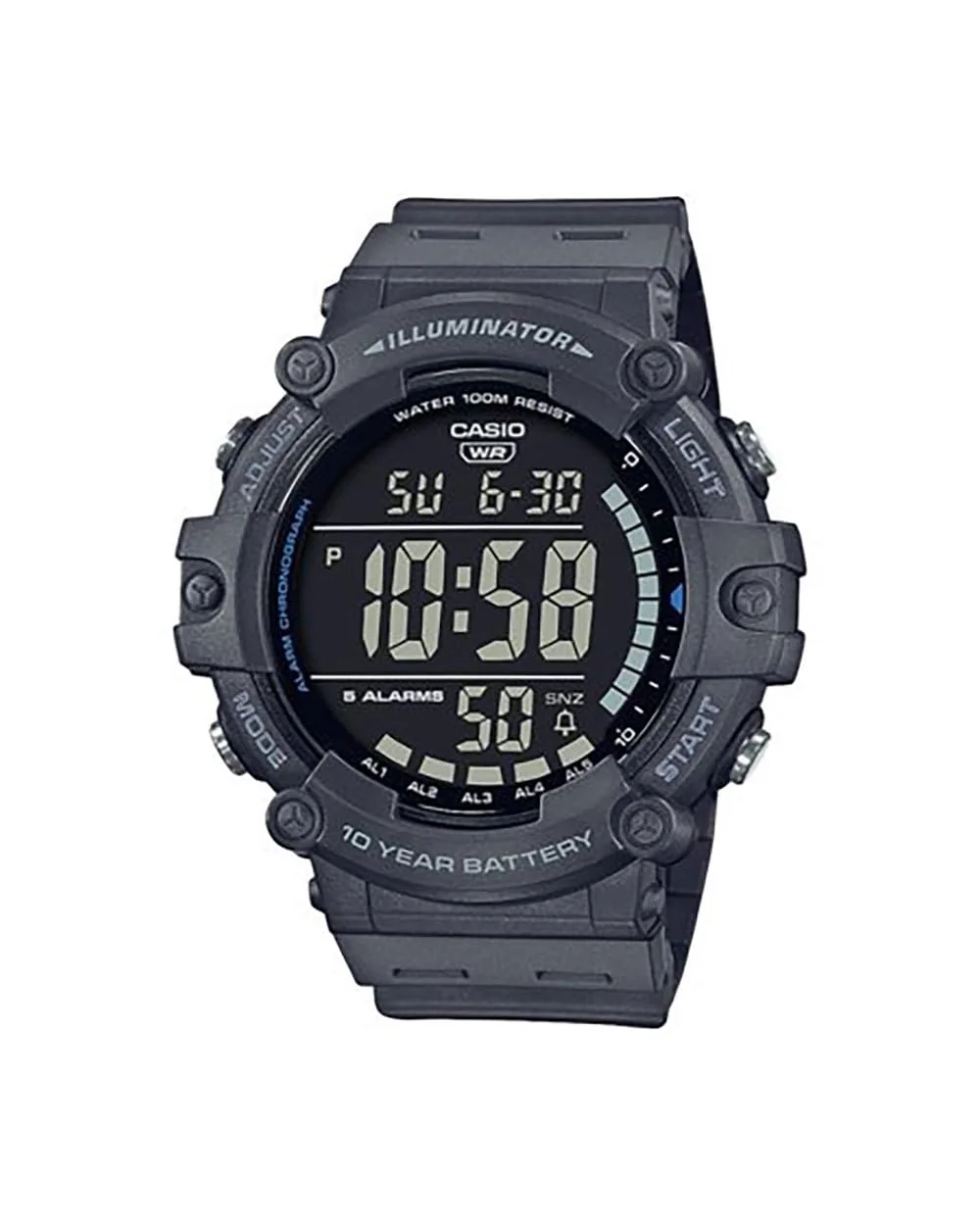 Casio Illuminator AE1500WH мужские цифровые часы — 1