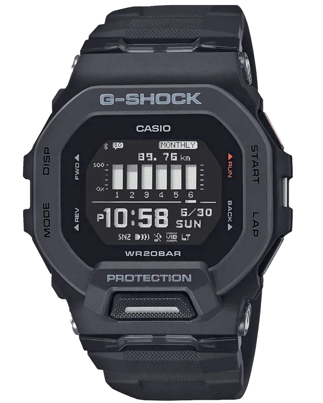 G-Shock GBD200 часы — черный