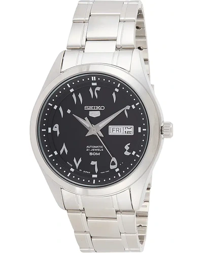 SEIKO 5 Automatic Black Eastern Arabic Dial Мужские часы