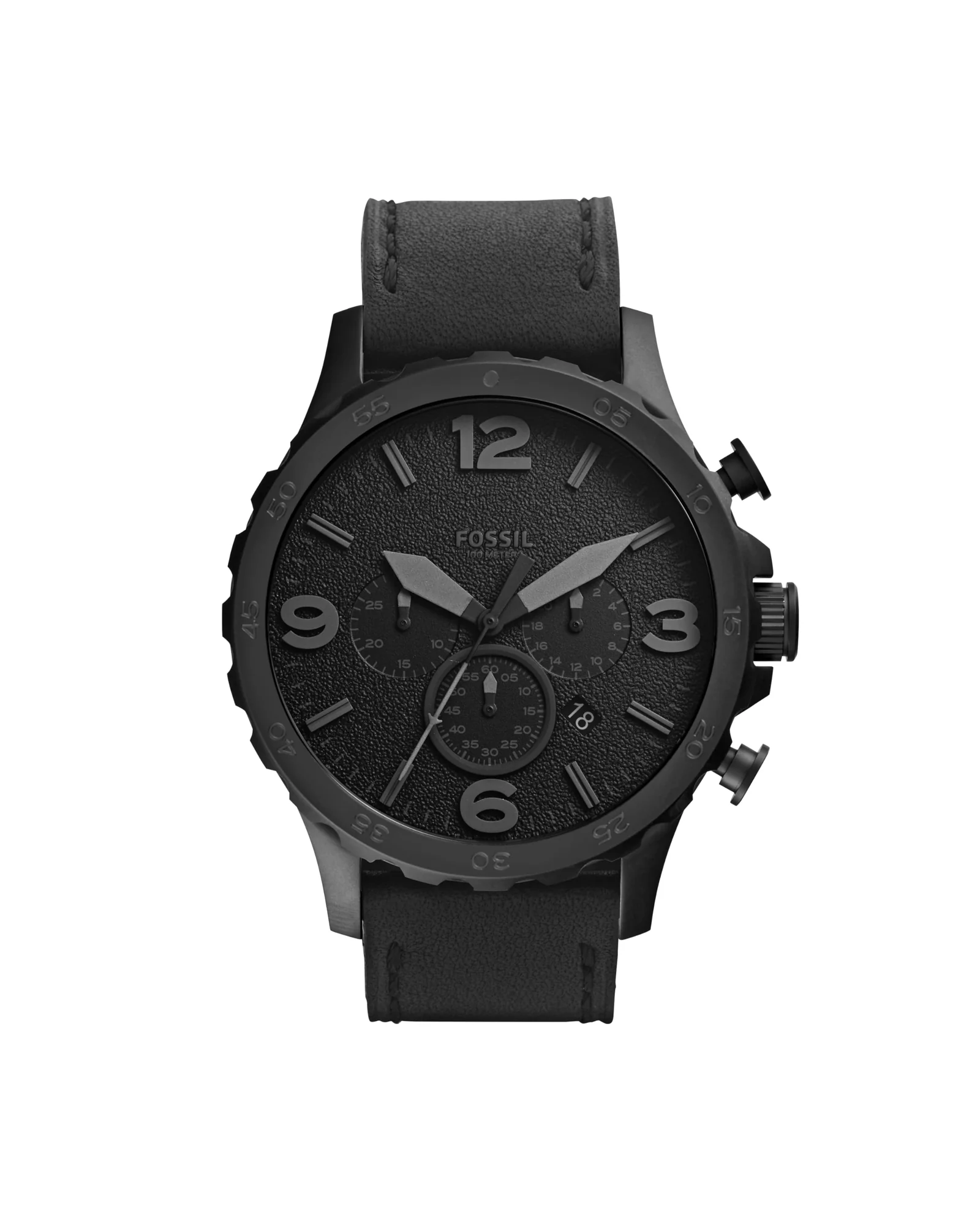 Fossil Men's Nate Quartz Watch мужские часы — серый