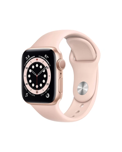 Apple Watch Series 6 GPS 40mm золотистые с браслетом