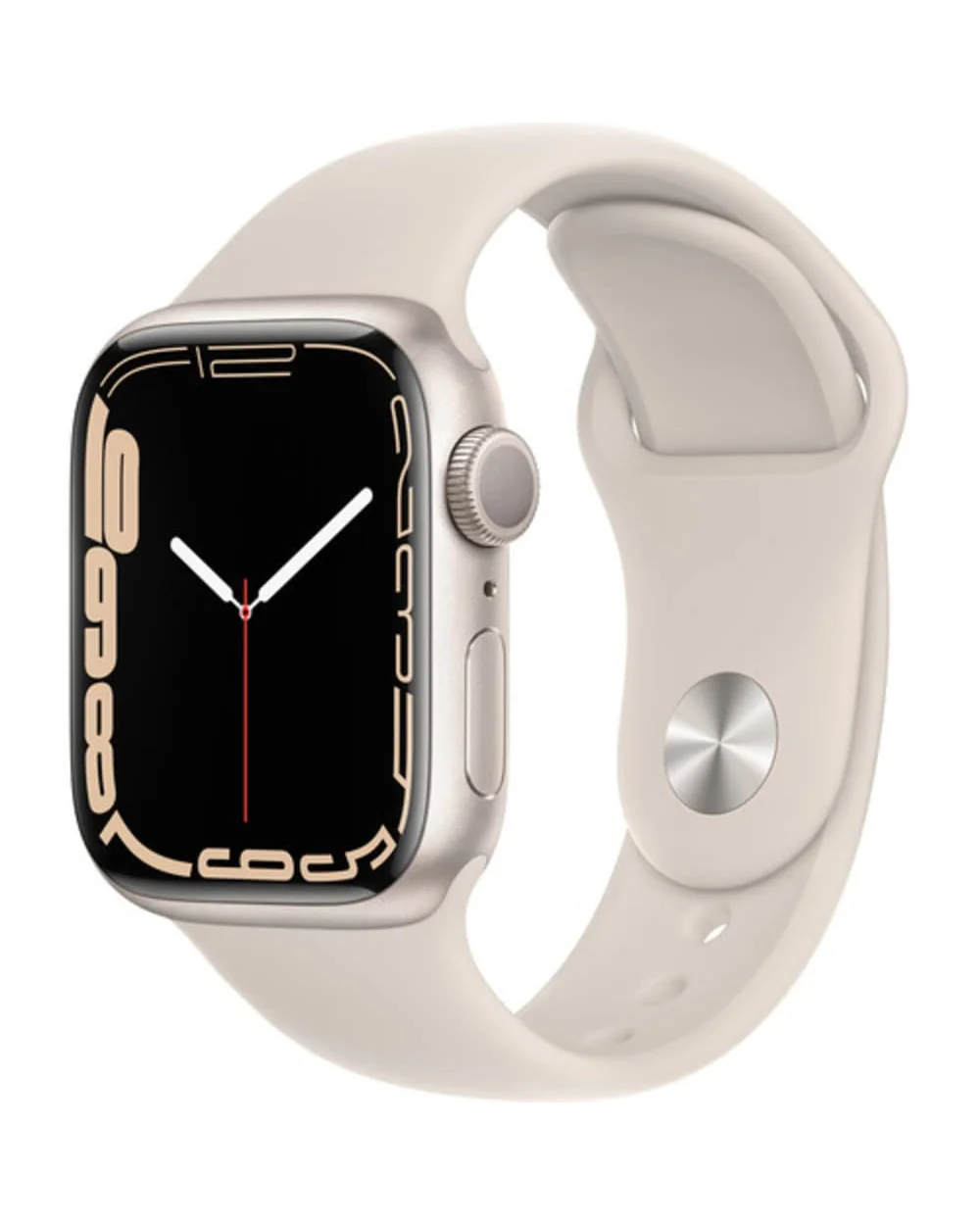 Apple Watch Series 7 GPS 41mm Starlight — бежевый