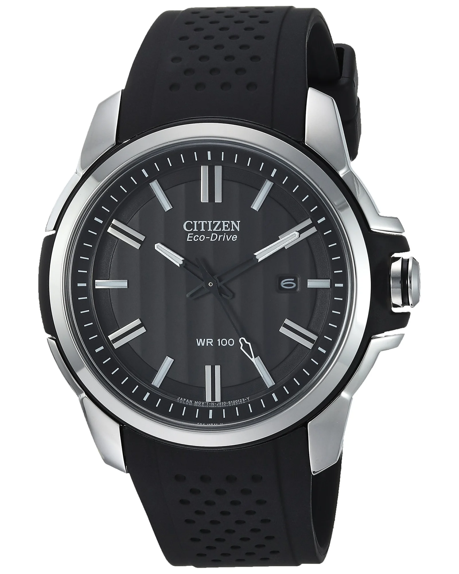 Citizen Eco-Drive Weekender мужские часы — черный
