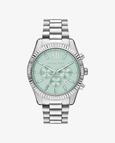 Женские часы Lexington oversized серебристого тона