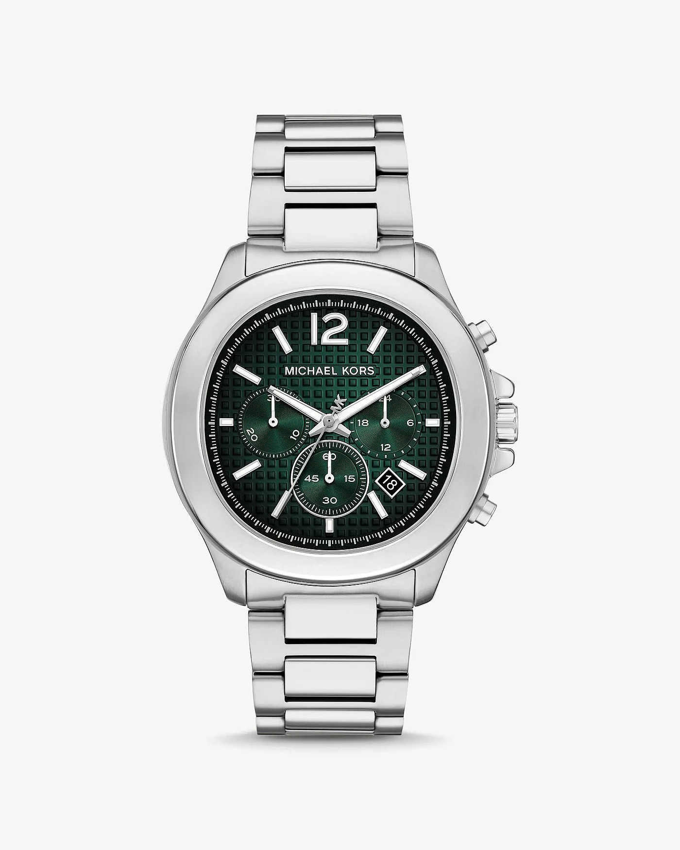 Michael Kors Oversized Sage — мужские часы серебристого тона — 1