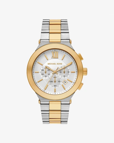 Michael Kors Oversized Billie — мужские часы двухцветного тона