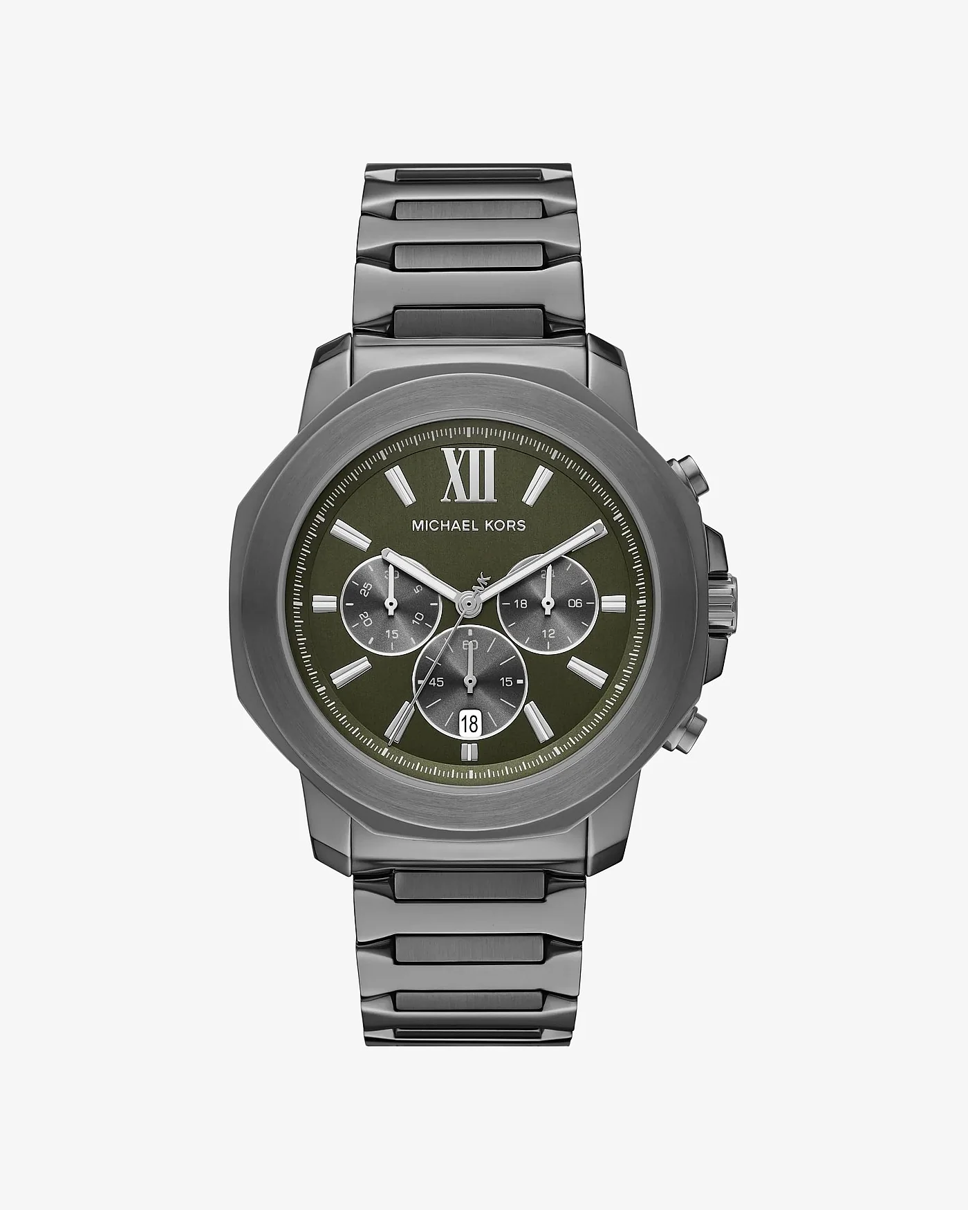 Часы Michael Kors Oversized Prescott с браслетом — 1