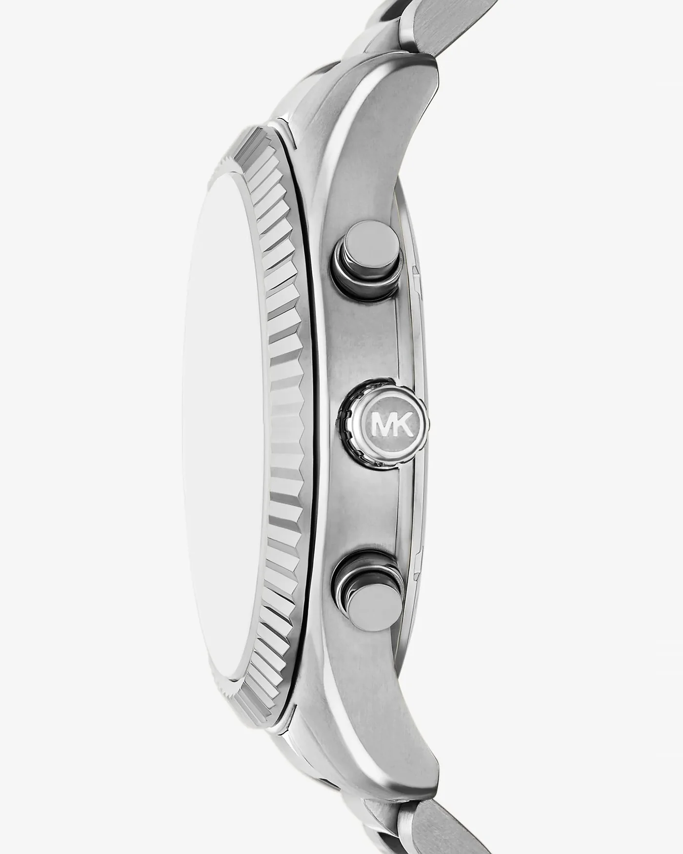 Часы Michael Kors Oversized Lexington серебристого тона — 2