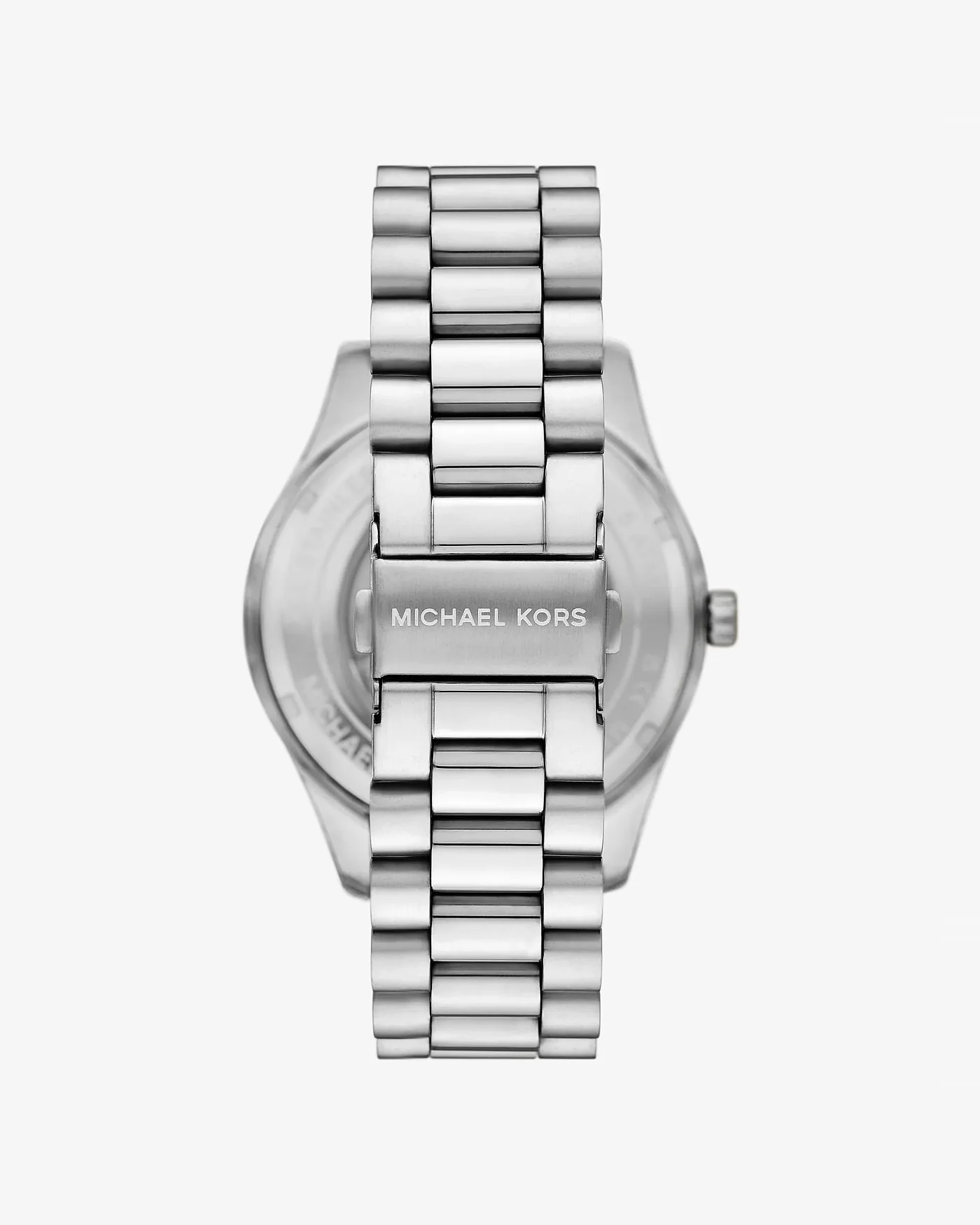 Часы Michael Kors Oversized Lexington серебристого тона — 3