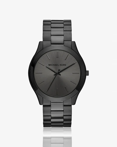 Мужские часы Michael Kors Slim Runway чёрные