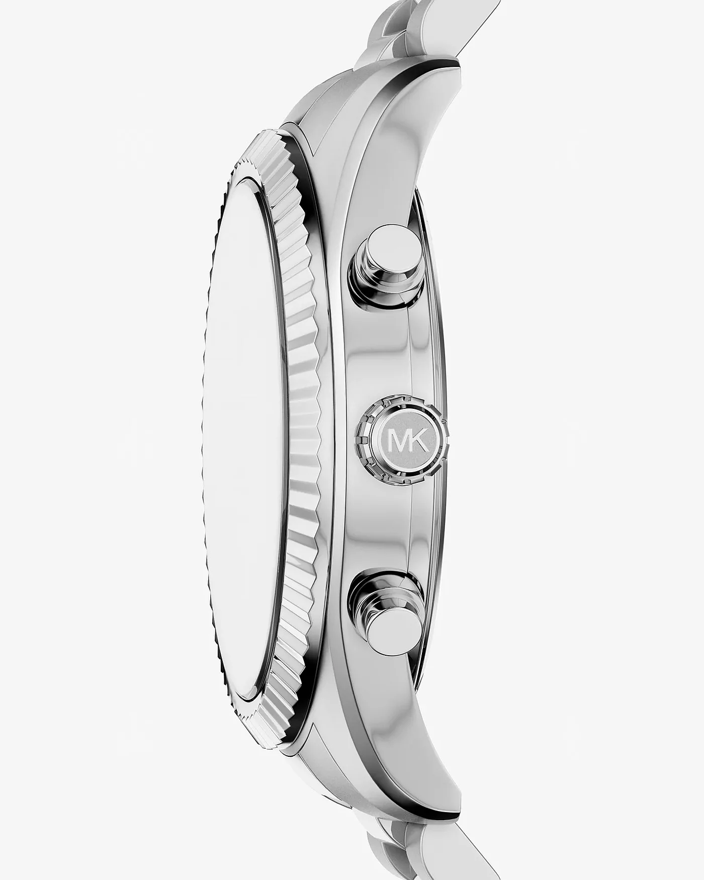 Часы Michael Kors Oversized Lexington серебристого тона — 2