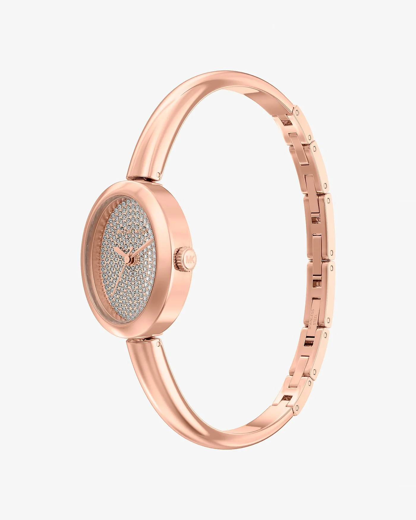 Женские часы-браслет Michael Kors Petite Maude цвета розового золота — 4