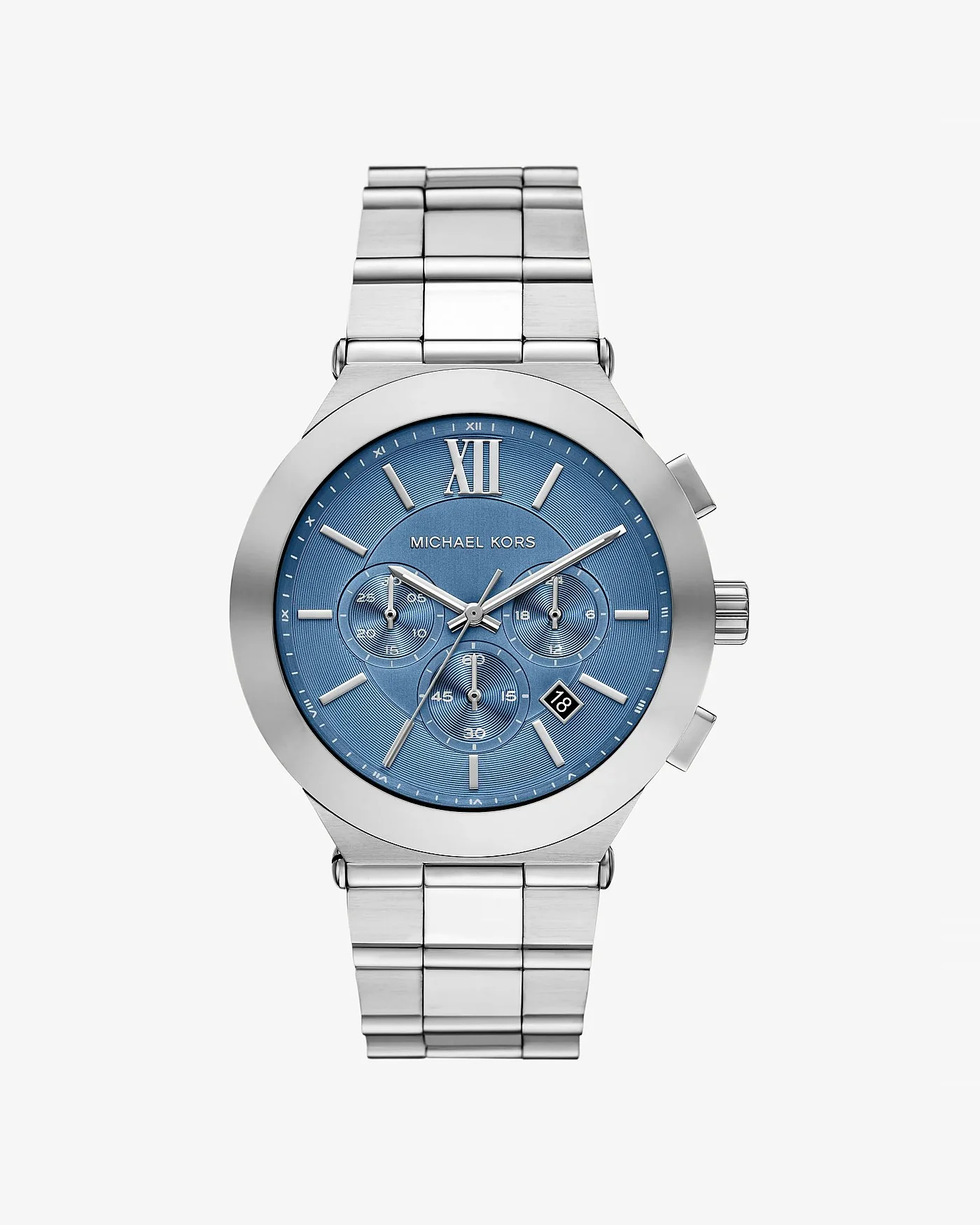 Часы Michael Kors Oversized Billie серебристого тона — 1