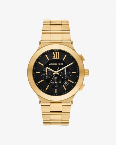 Michael Kors Oversized Billie — мужские часы золотистого тона