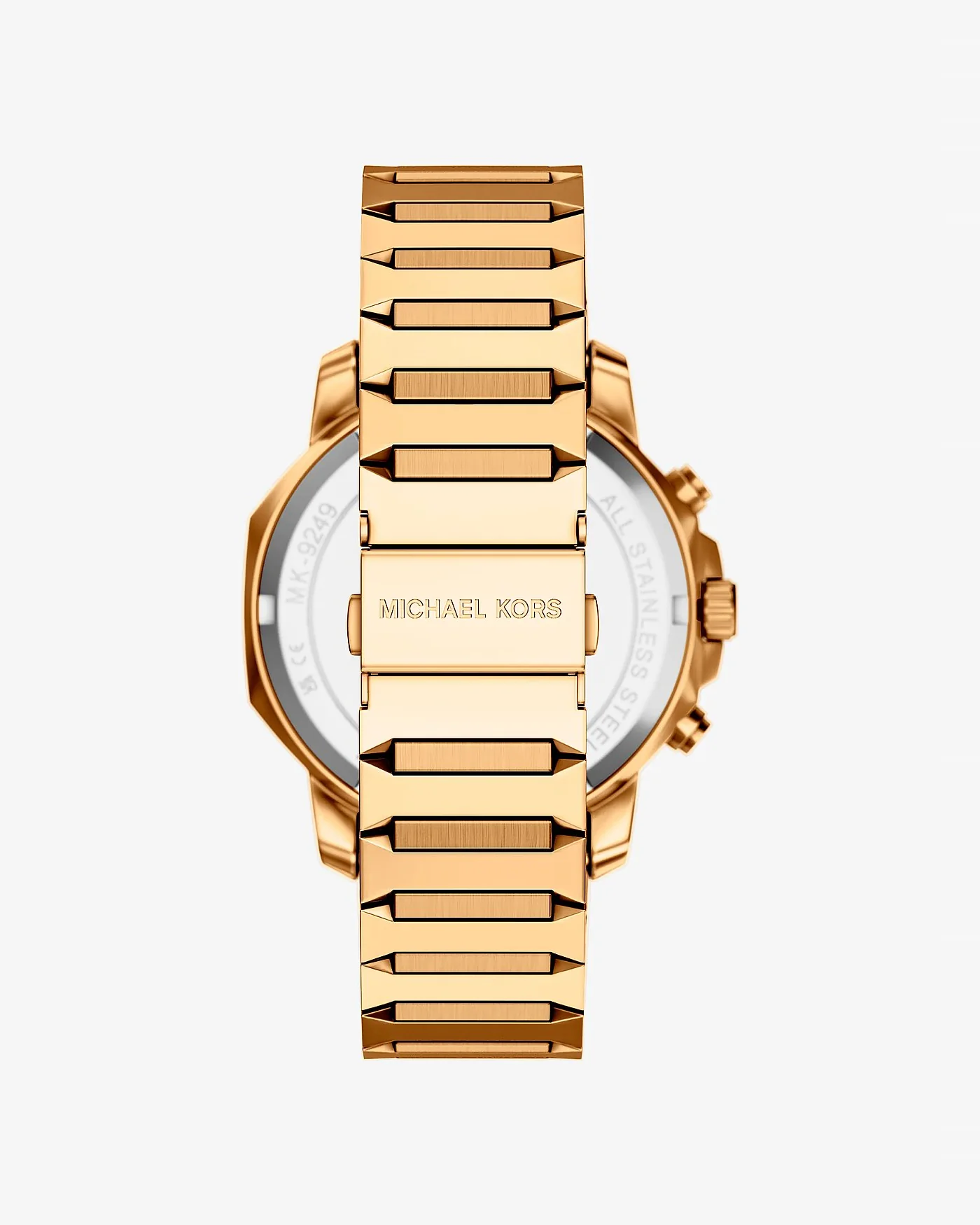 Часы Michael Kors Oversized Prescott золотистого тона — 3