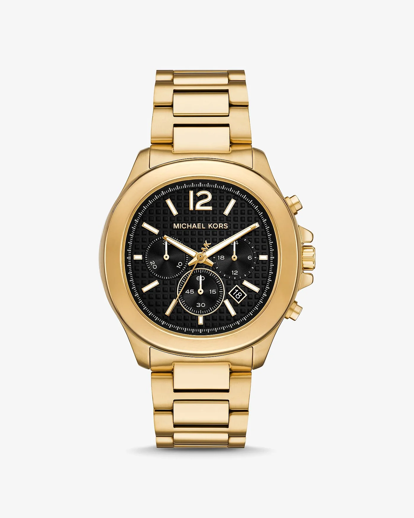 Michael Kors Oversized Sage — мужские часы золотистого тона — 1