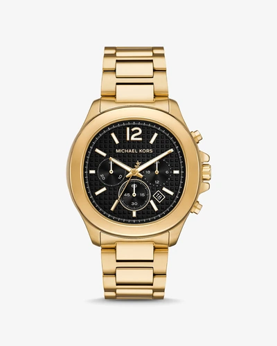 Michael Kors Oversized Sage — мужские часы золотистого тона