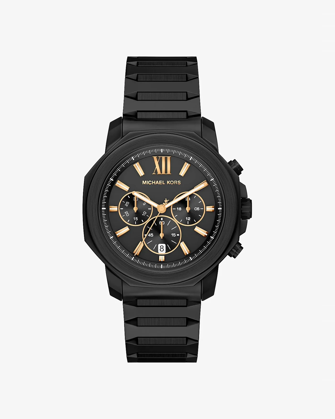 Часы Michael Kors Oversized Prescott чёрного тона — 1