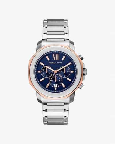 Часы Michael Kors Oversized Prescott двухцветные