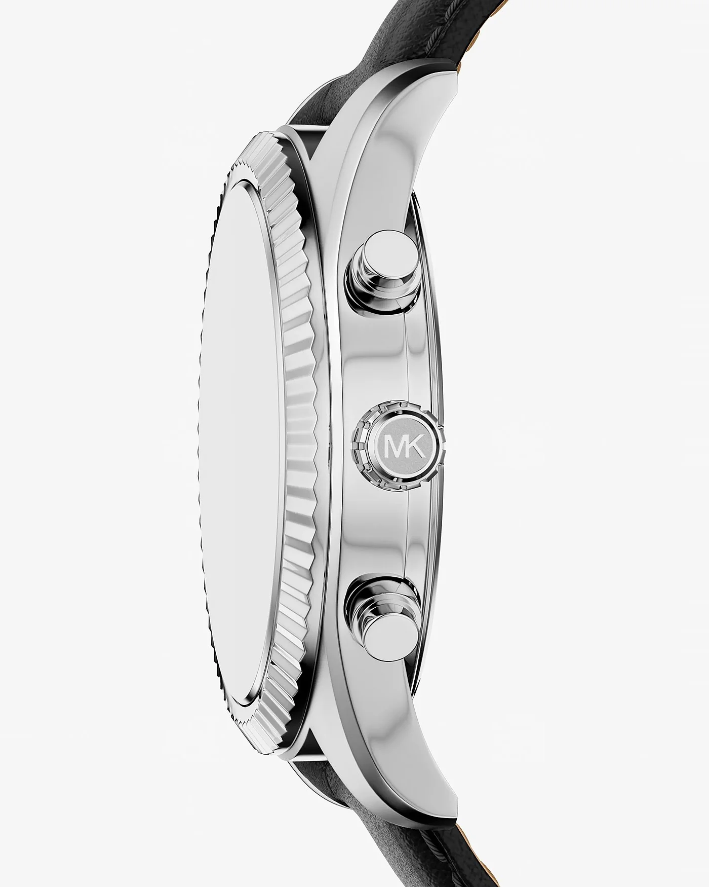 Часы Michael Kors Oversized Lexington с кожаным ремешком — 2