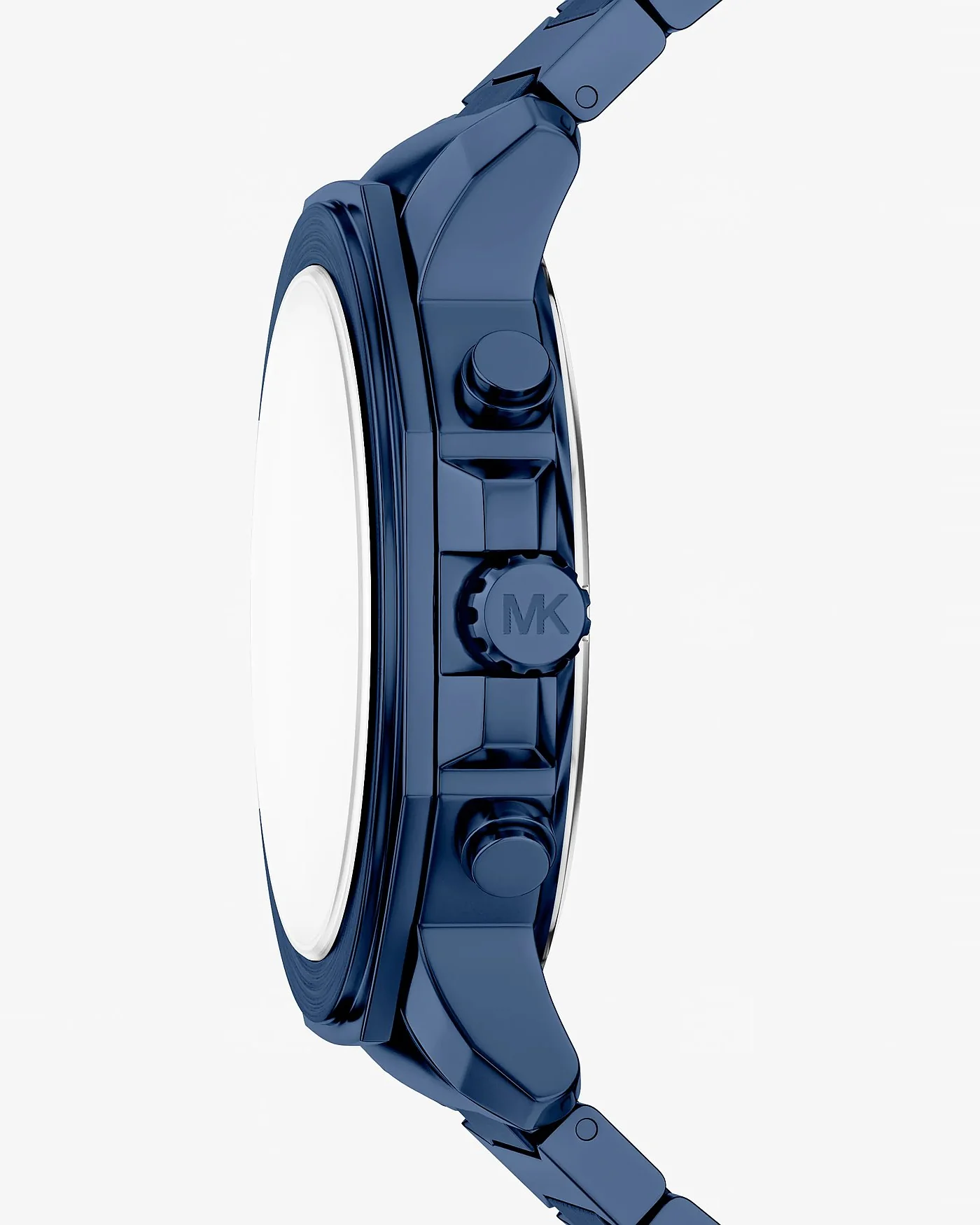 Часы Michael Kors Oversized Prescott синего тона — 2