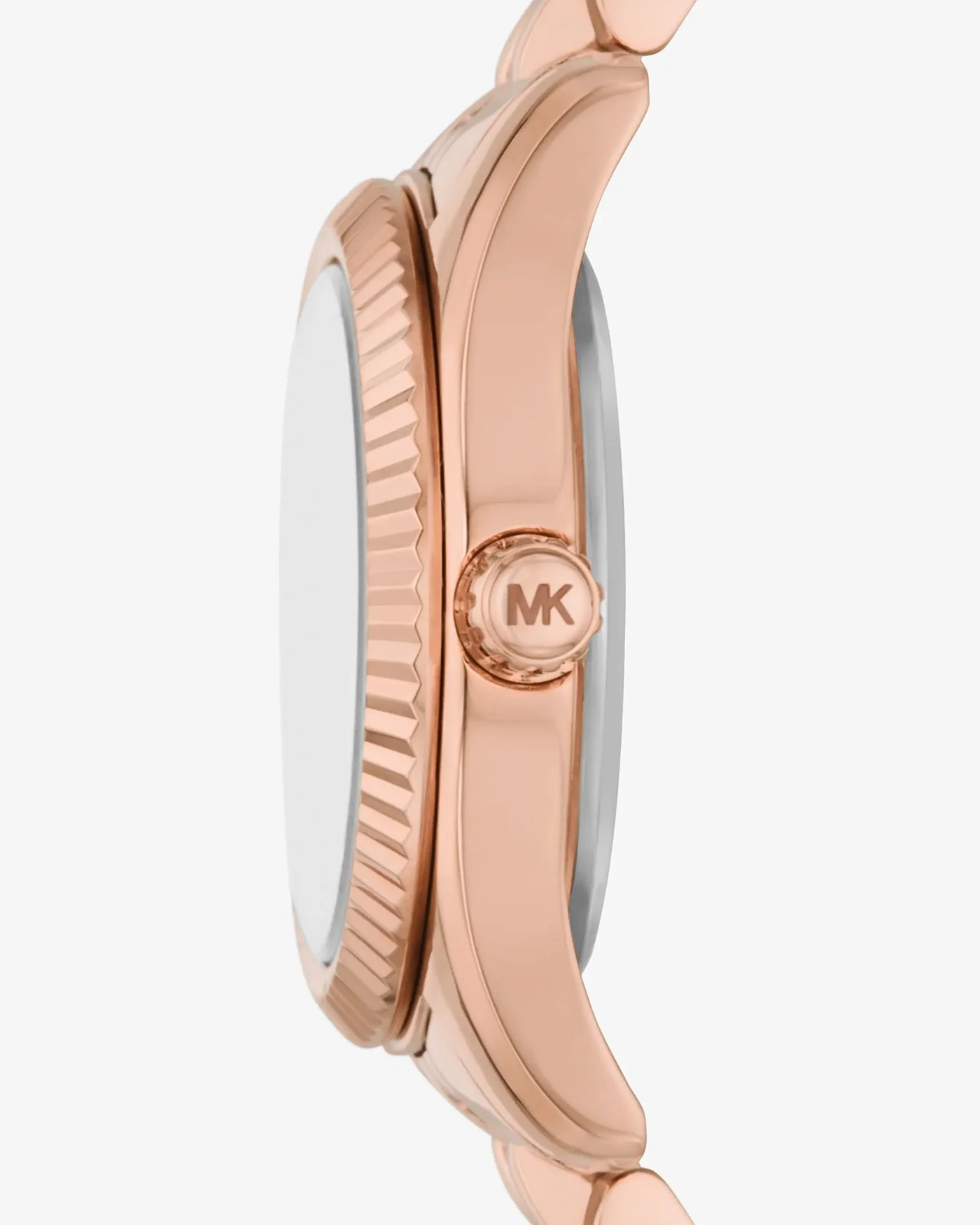 Часы Michael Kors Petite Lexington с паве в оттенке розового золота — 2