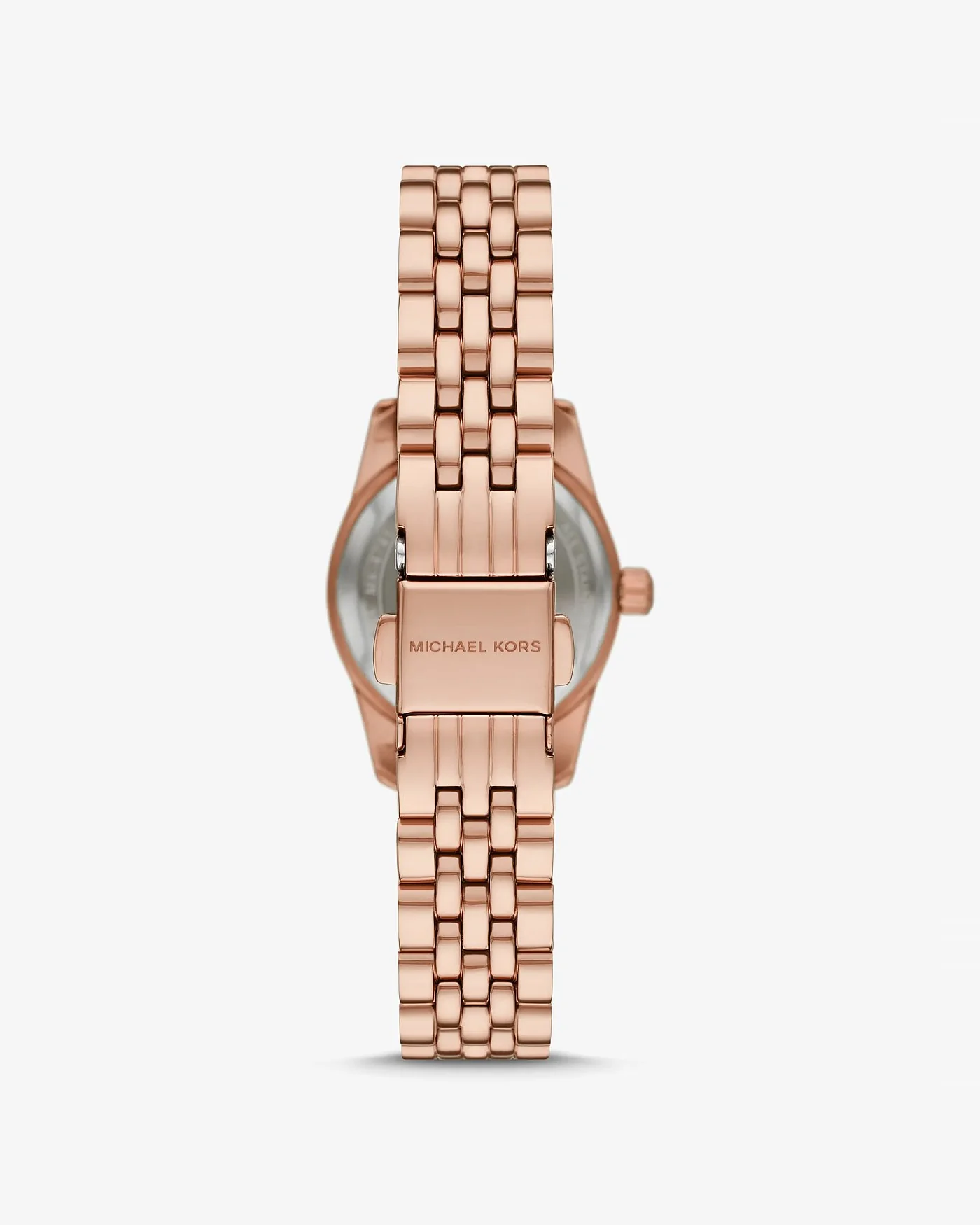 Часы Michael Kors Petite Lexington с паве в оттенке розового золота — 3