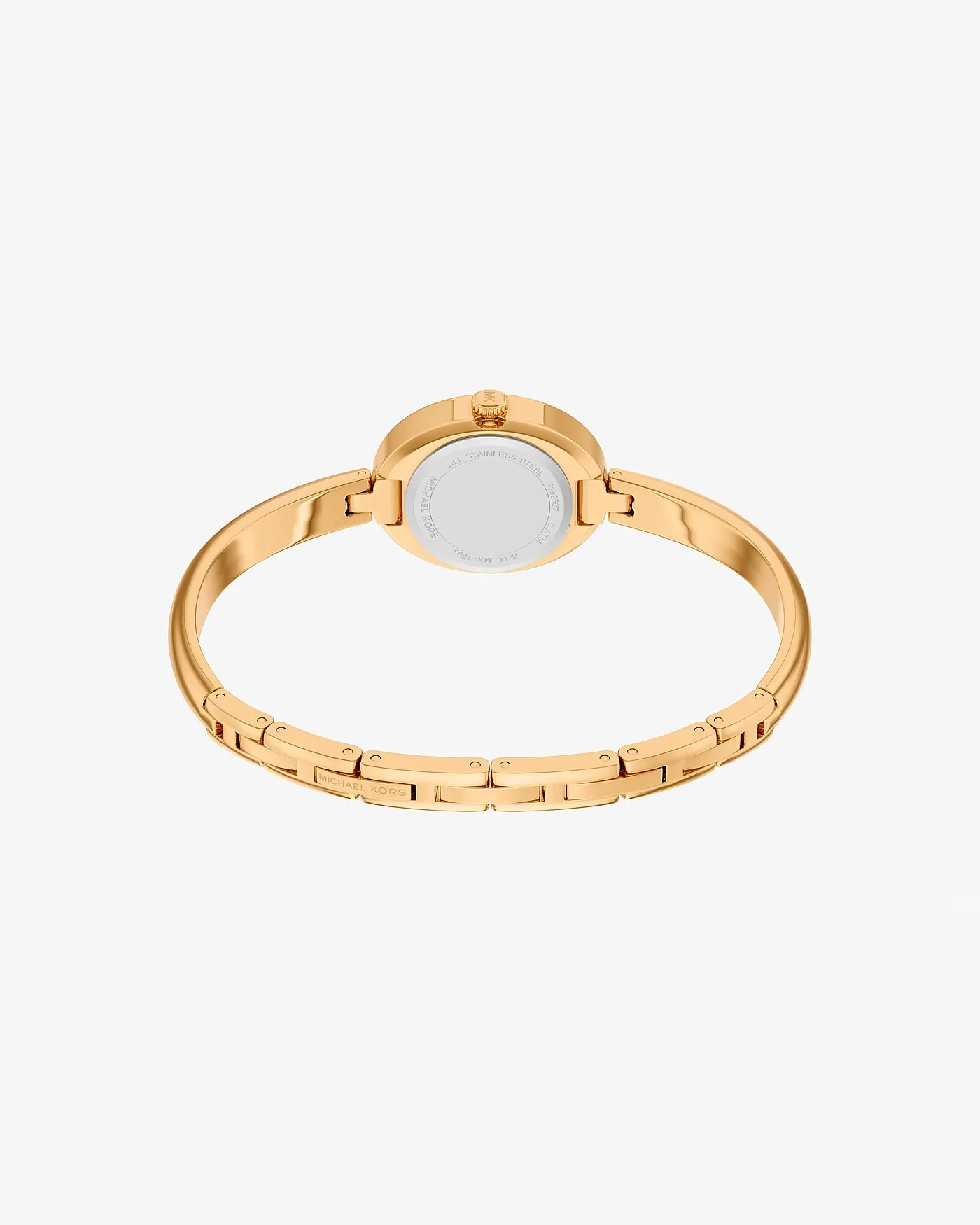 Женские часы-браслет Michael Kors Petite Maude золотистые — 4