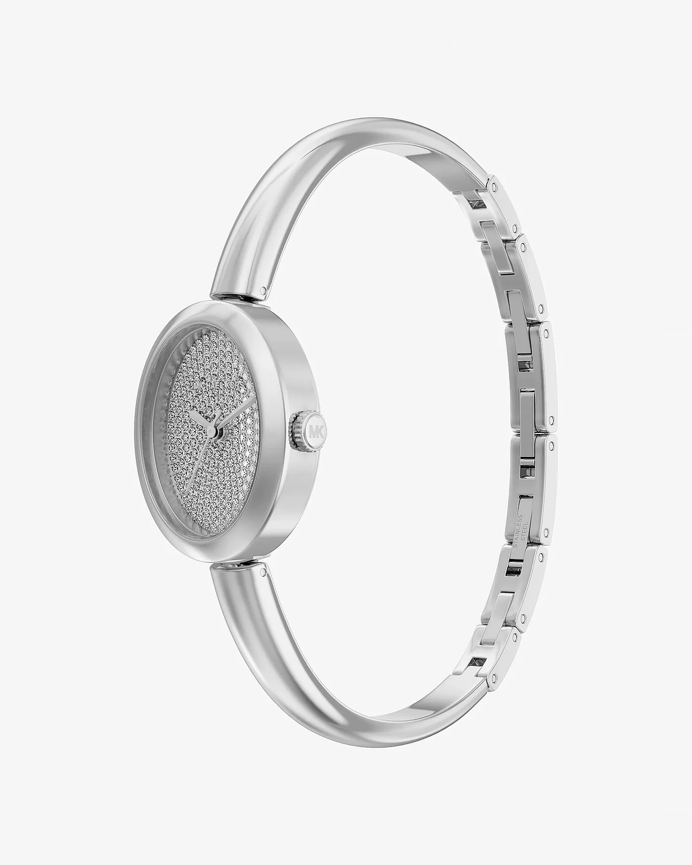 Часы-браслет Michael Kors Petite Maude серебристого цвета — 4
