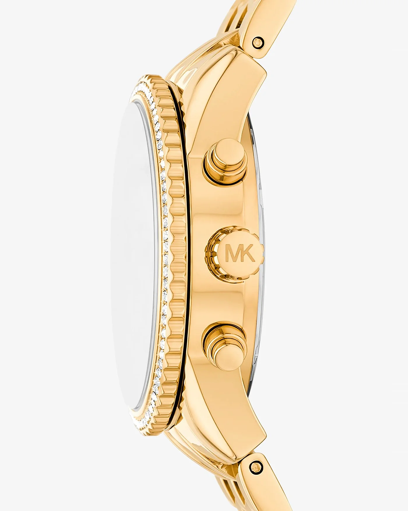 Часы Michael Kors Mini Bryant с паве, золотистые — 2