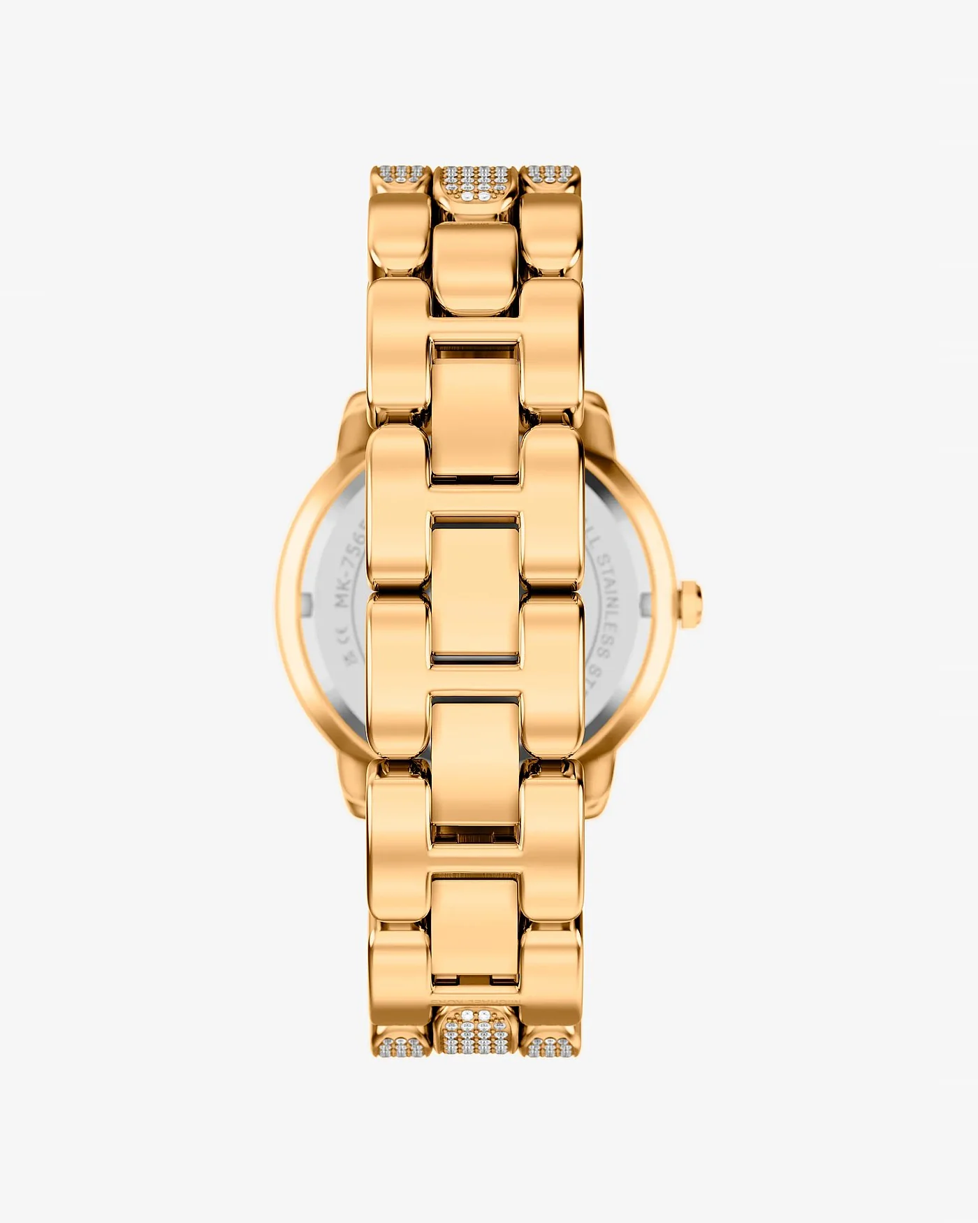 Часы Michael Kors Phoebe с паве золотистые — 3