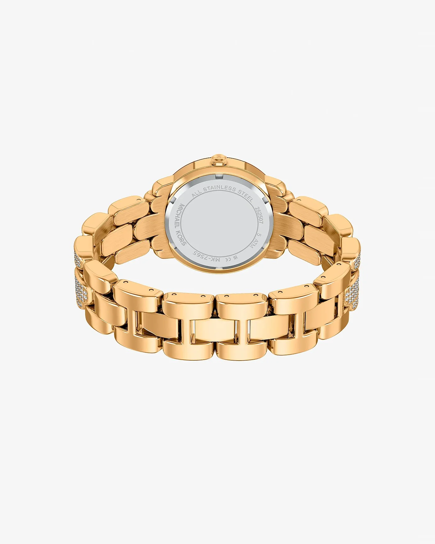 Часы Michael Kors Phoebe с паве золотистые — 4