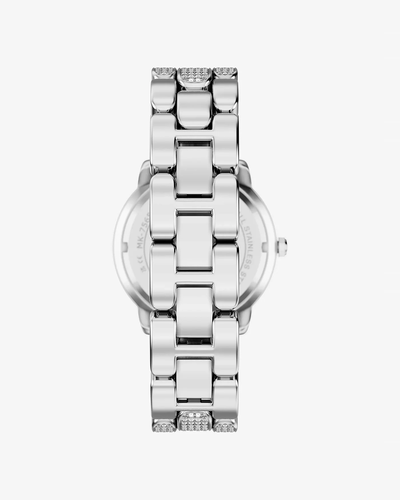 Часы Michael Kors Phoebe с паве, серебристые — 3