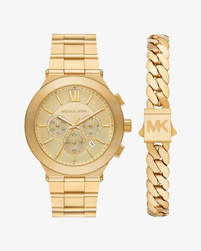 Часы Michael Kors Oversized Billie с браслетом, подарочный комплект