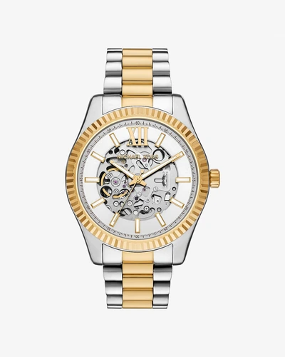 Часы Michael Kors Oversized Lexington двухцветные