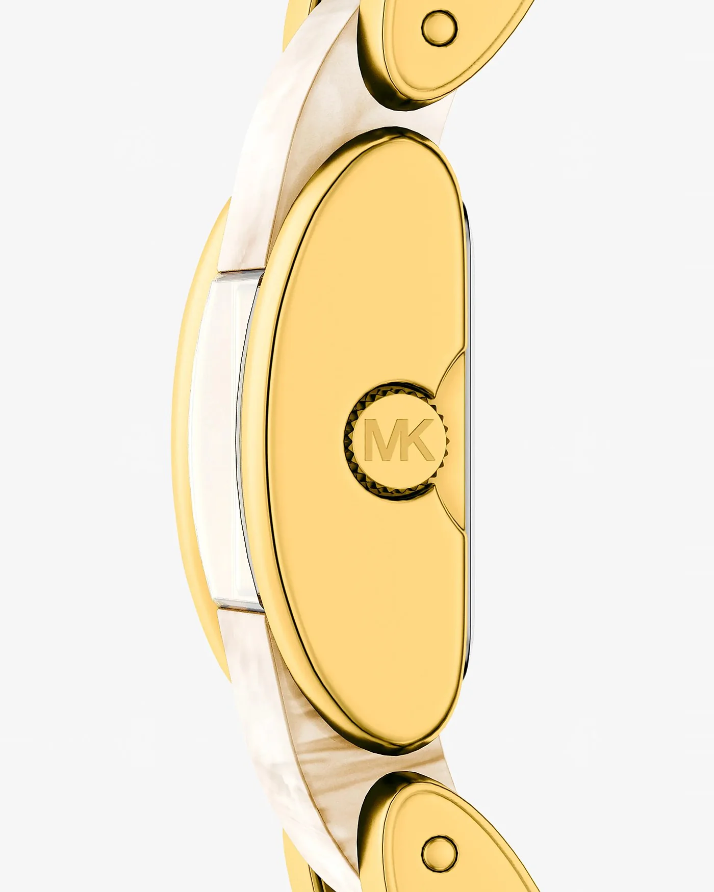 Часы Michael Kors Petite Darrington золотистые с ацетатом — 2