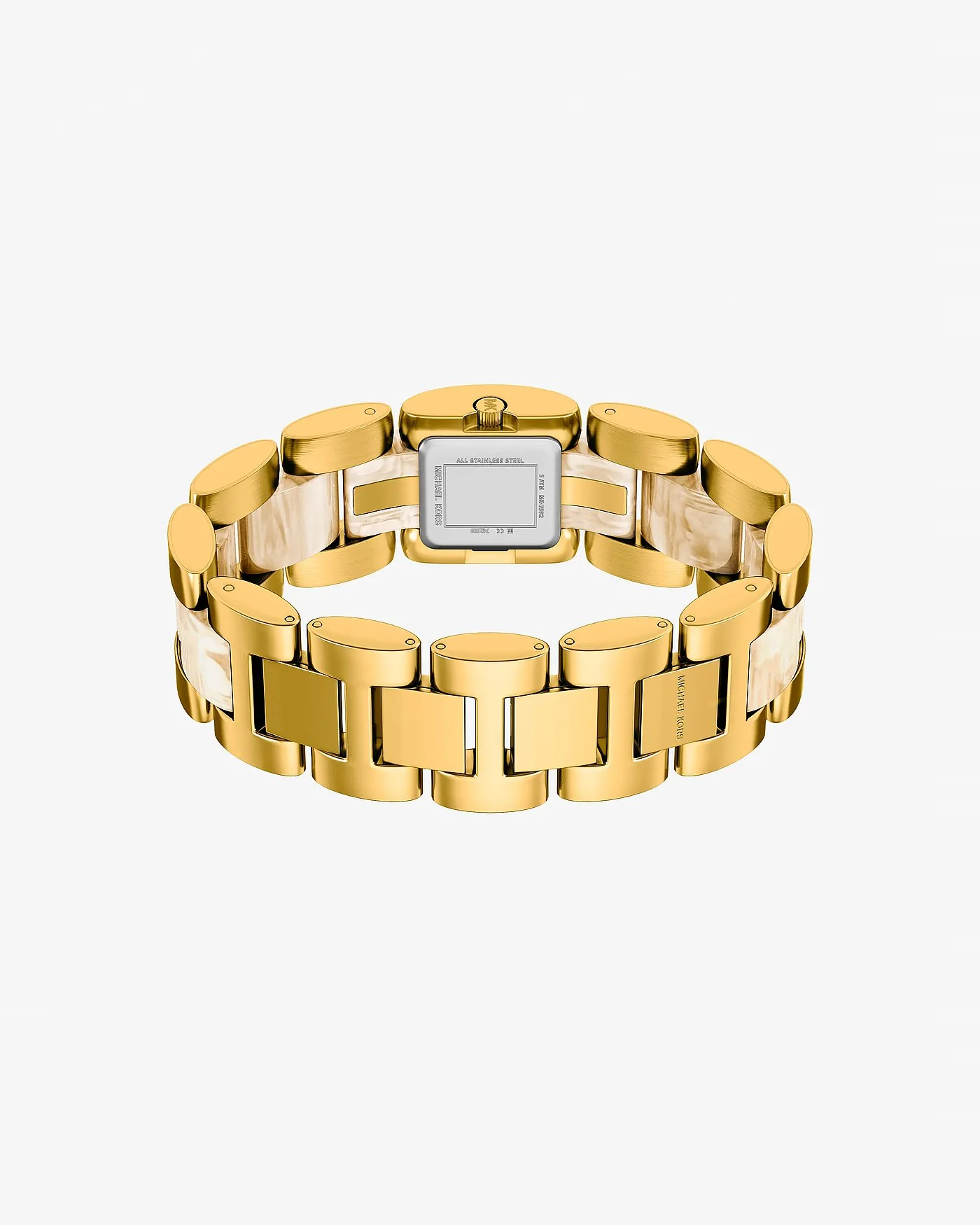 Часы Michael Kors Petite Darrington золотистые с ацетатом — 4