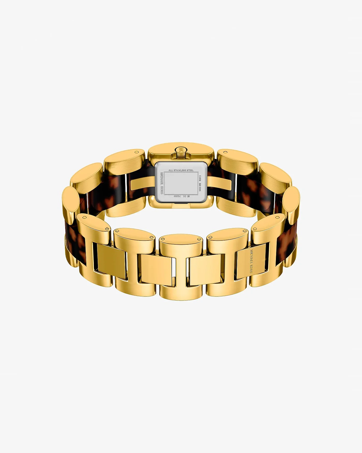Часы Michael Kors Petite Darrington золотистые с черепаховым ацетатом — 4