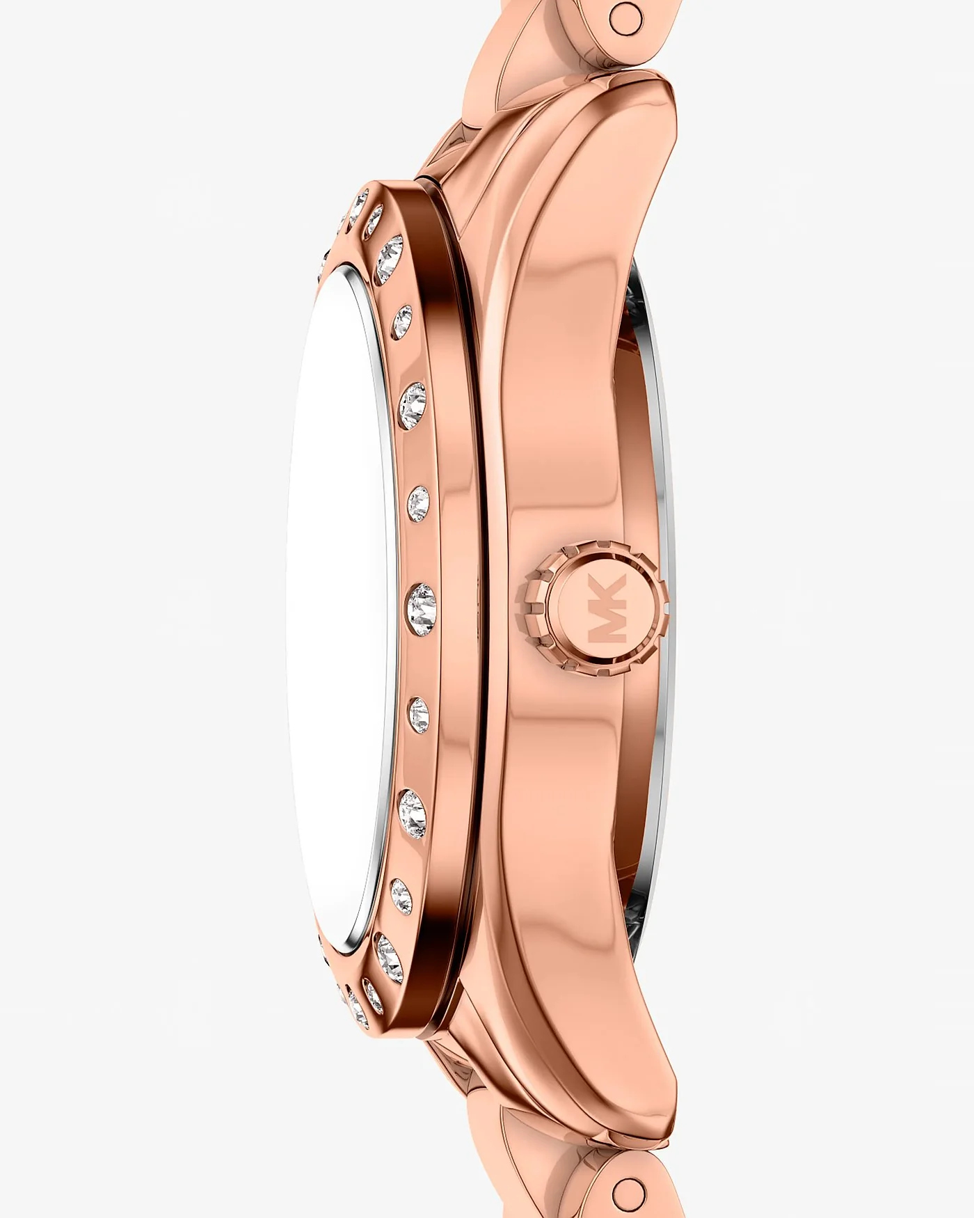 Комплект Michael Kors Petite Lexington с паве: часы и браслет-сердце — 2