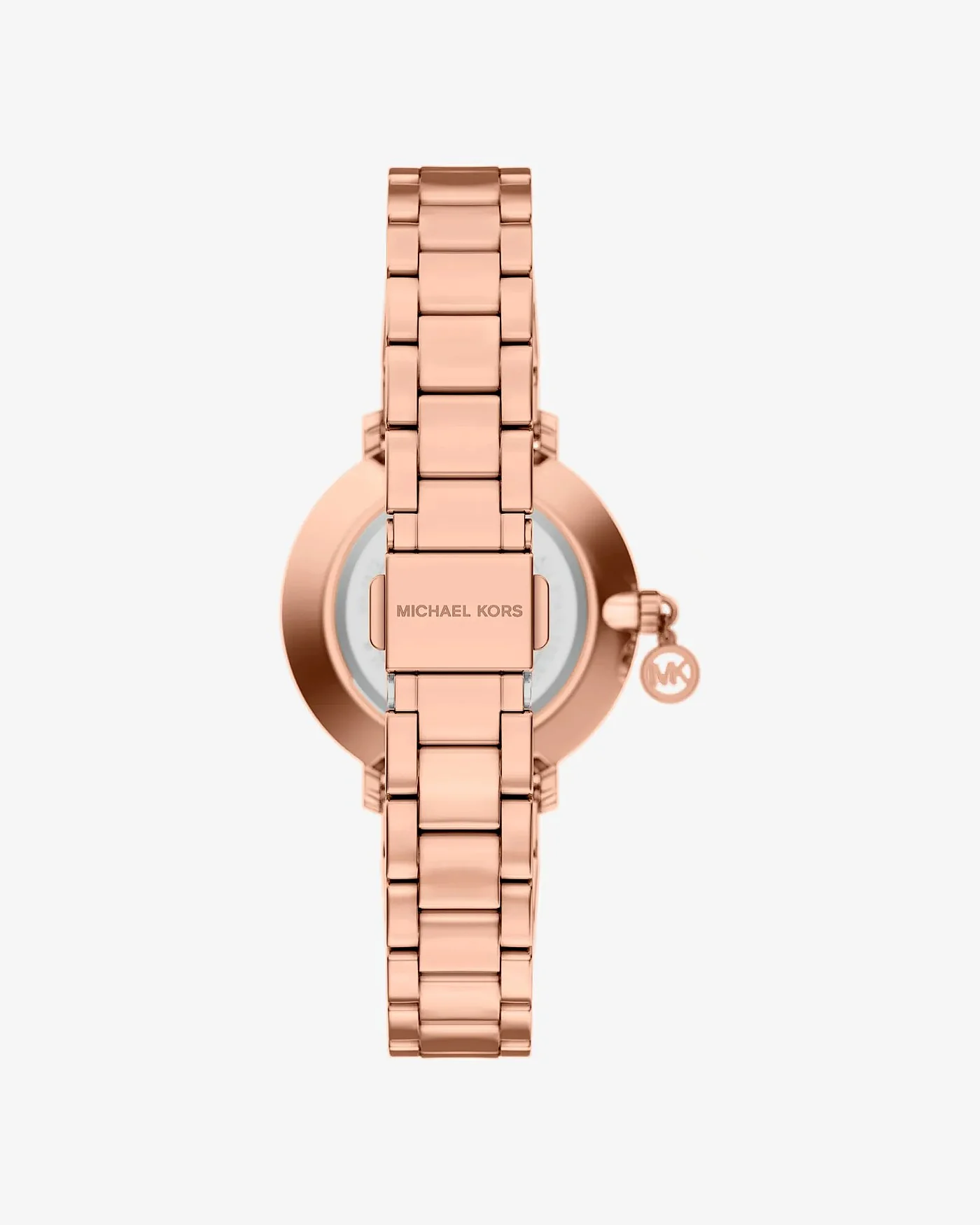 Часы Michael Kors Mini Pyper с паве в оттенке розового золота — 3