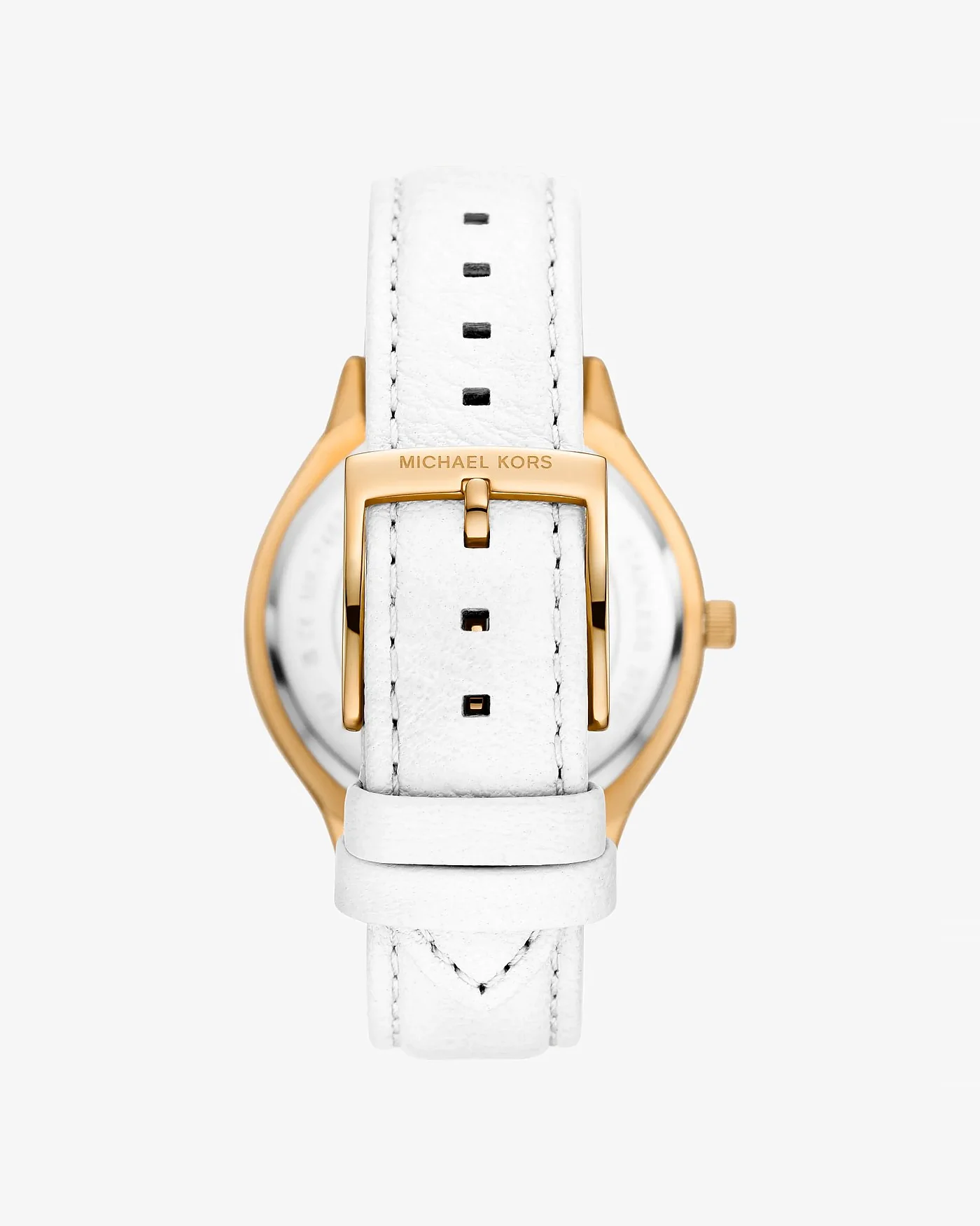 Женские часы Michael Kors Slim Runway с кожаным ремешком — 3