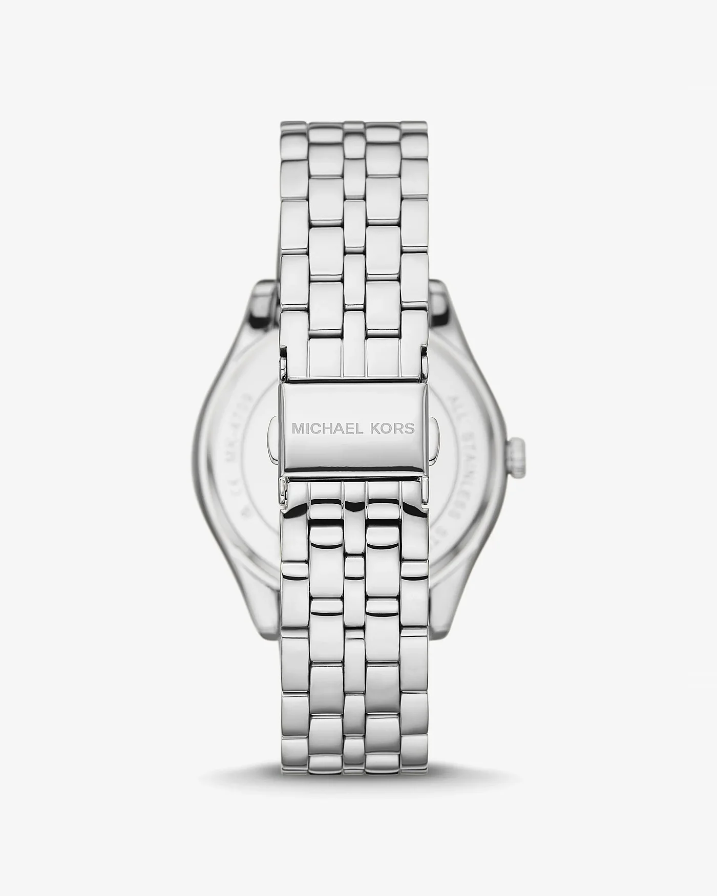 Часы Michael Kors Harlowe с паве серебристого цвета — 3