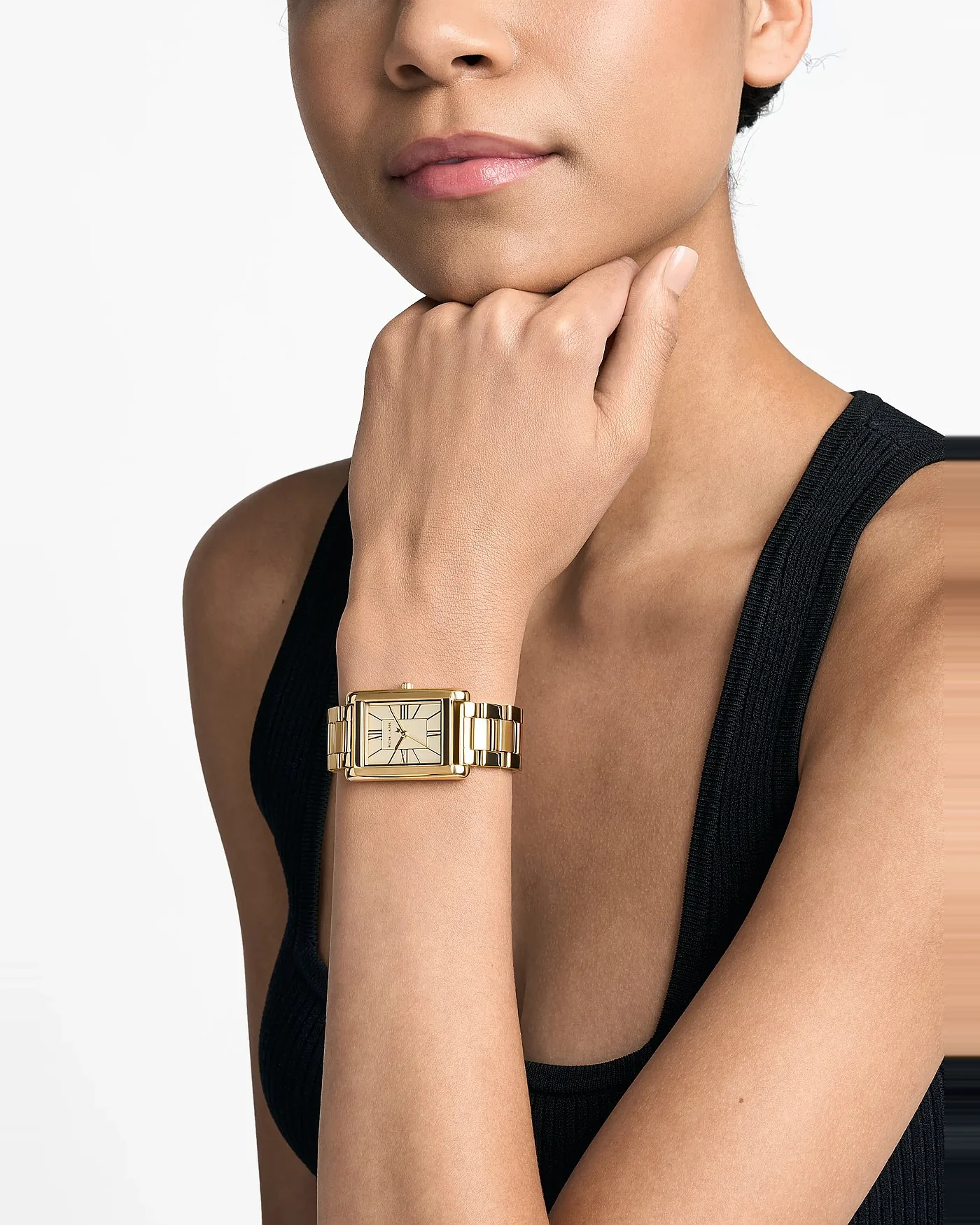 Часы Michael Kors Essex золотистые — 5
