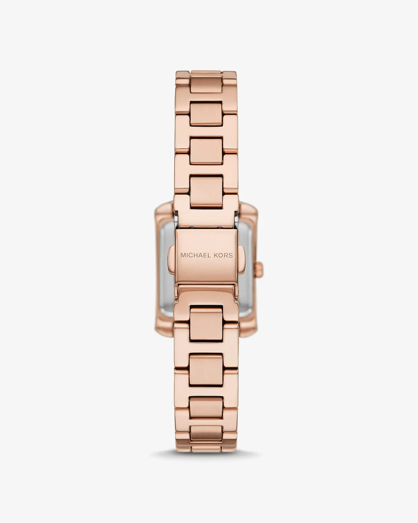 Часы Michael Kors Mini Emery Pavé розово-золотистые — 3