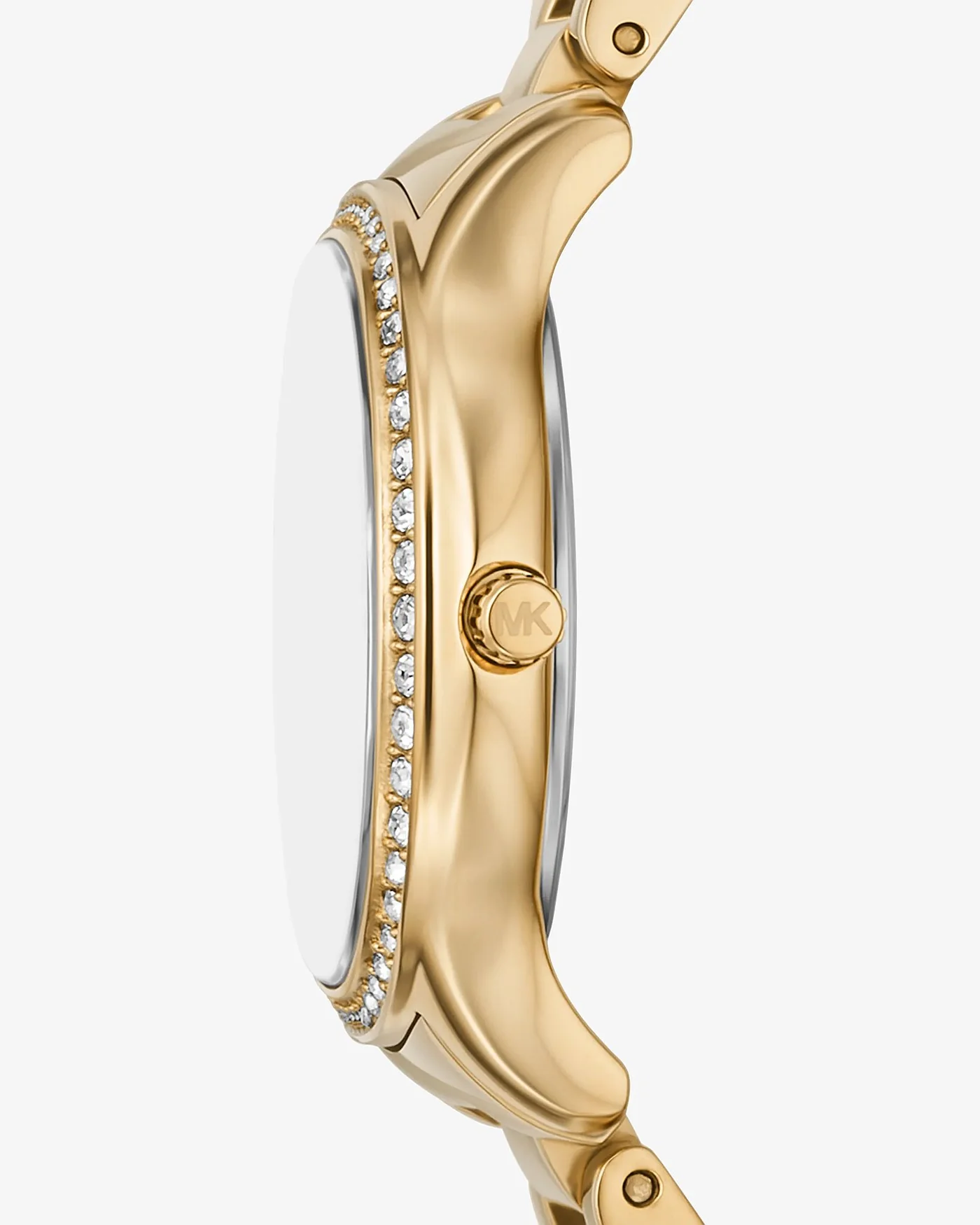 Часы Michael Kors Mini Sage Pavé золотистого тона — 2